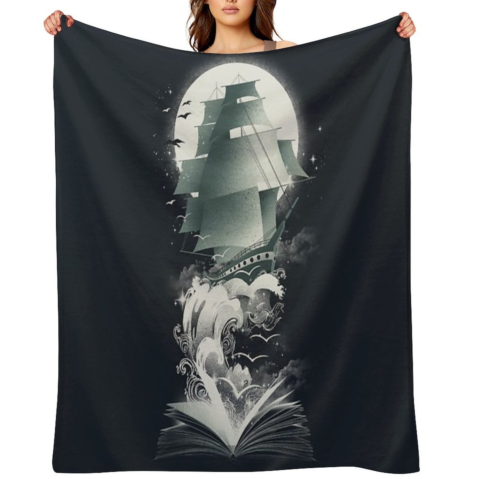 Book of Adventures Durable Throw Blanket