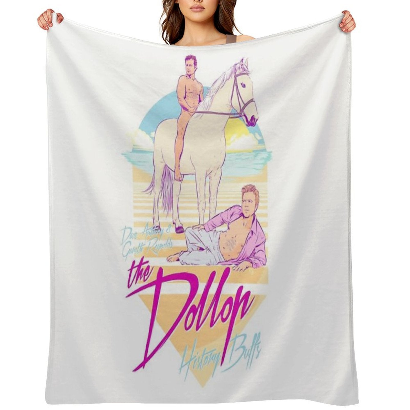 DOLLOP - History Buffs Gift-ready Throw Blanket
