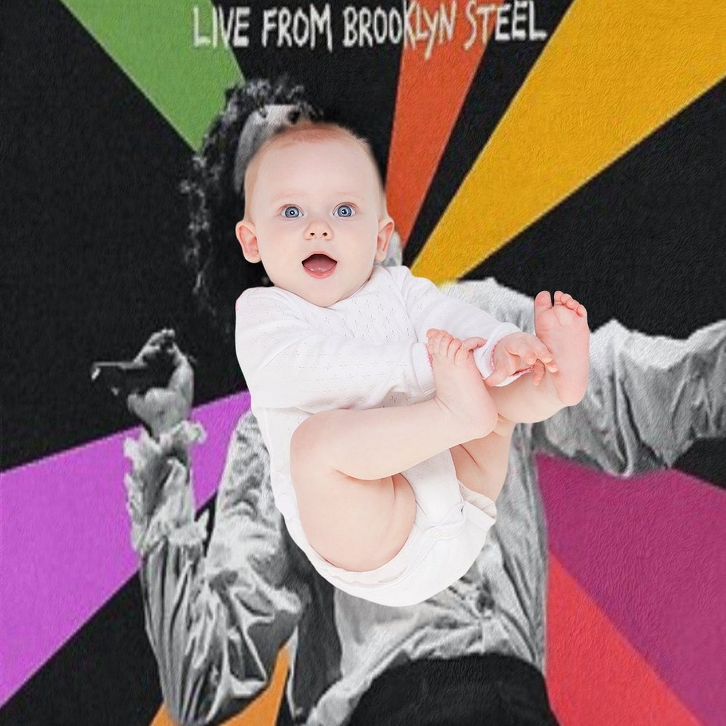 Mika Live from Brooklyn Steel Easy Care Throw Blanket