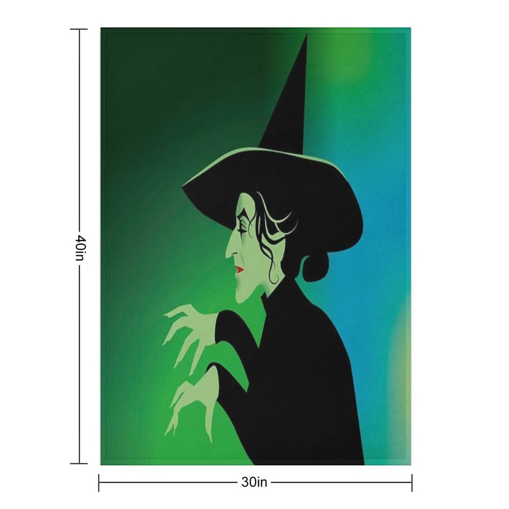 Wicked Witch of The West Gift-ready Throw Blanket