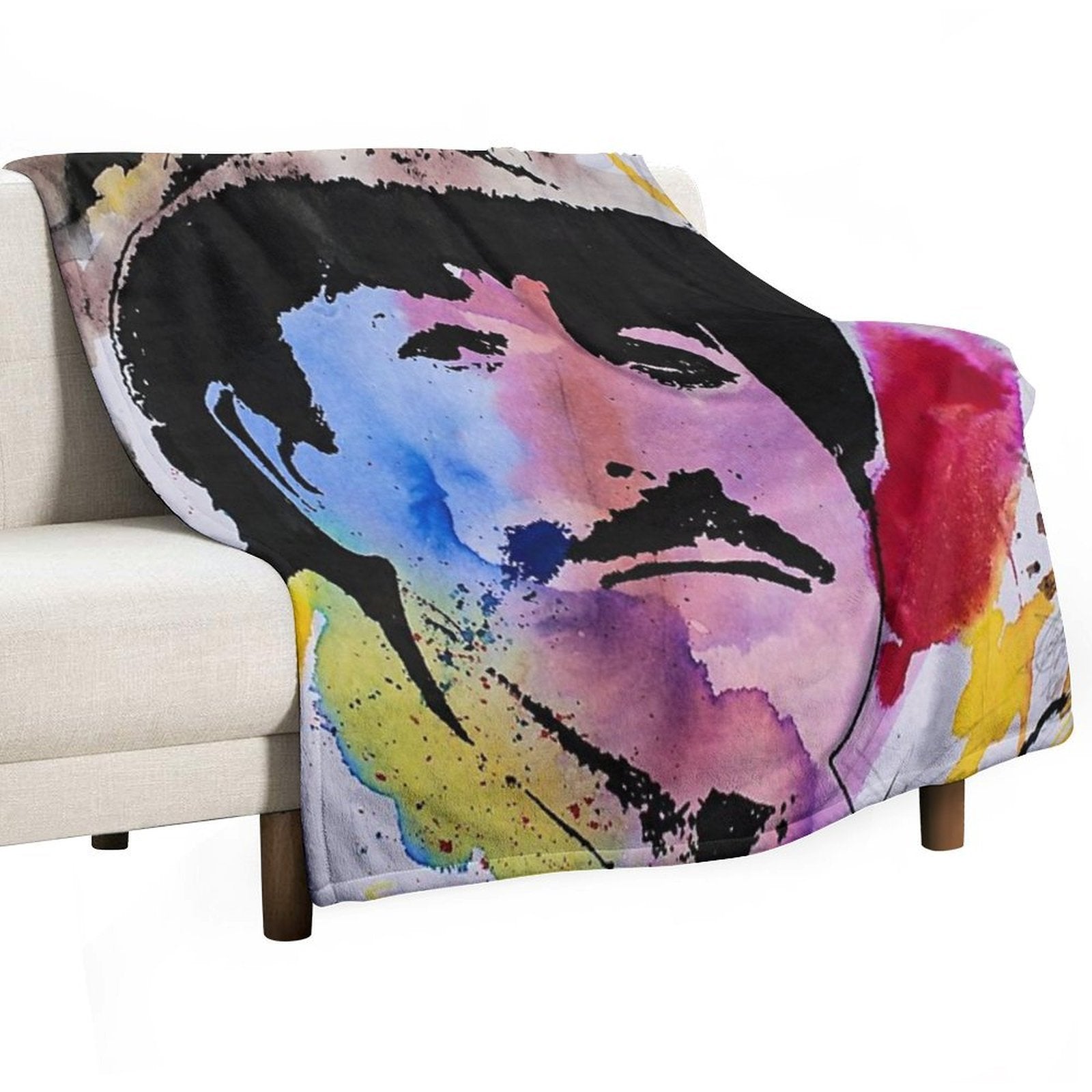 Clouseau Shrink-resistant Throw Blanket