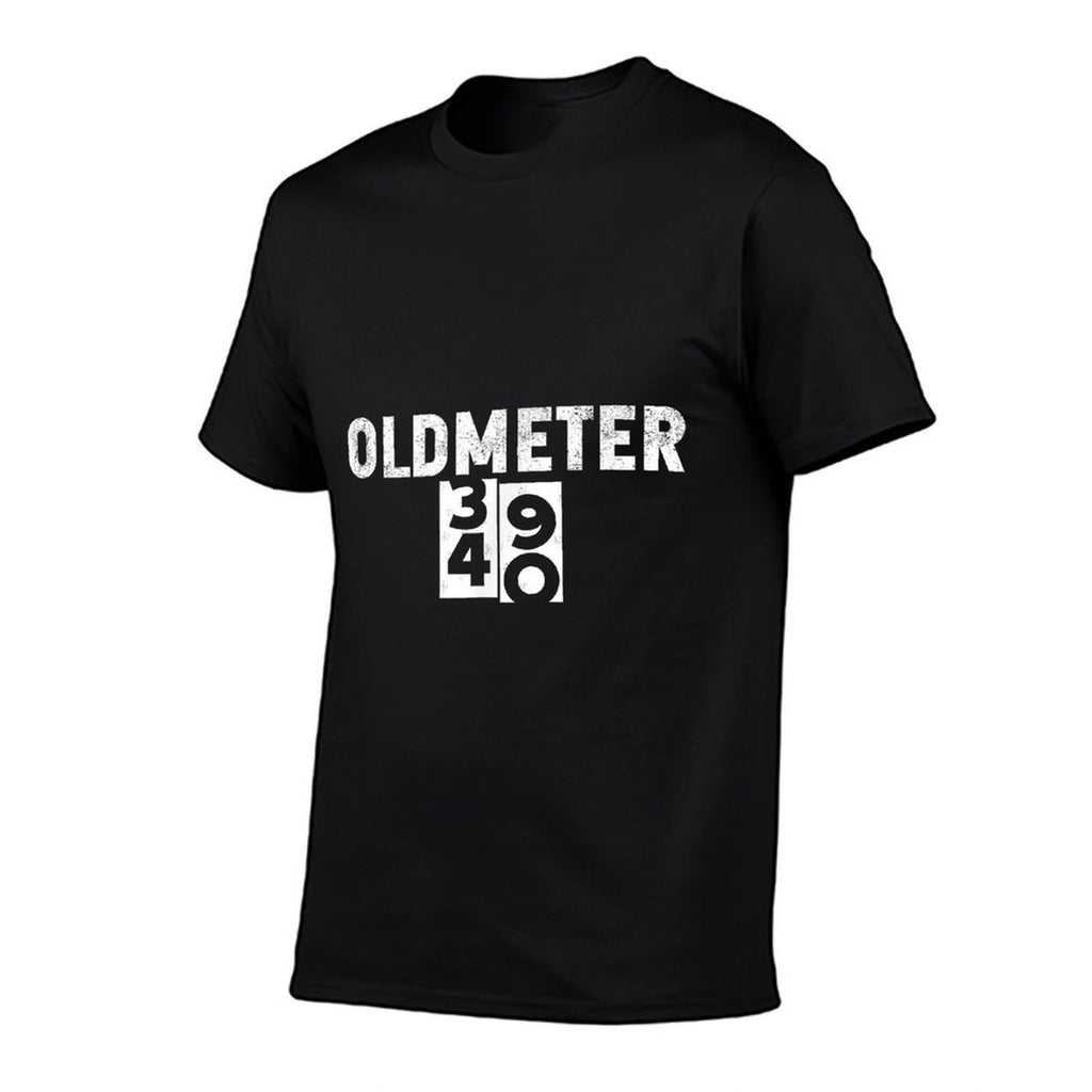 Oldmeter 40 40th Birthday Gift Funny  Stretchy T-Shirt