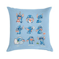 Stitch Emoticon! Soft Multiple Sizes Throw Pillow