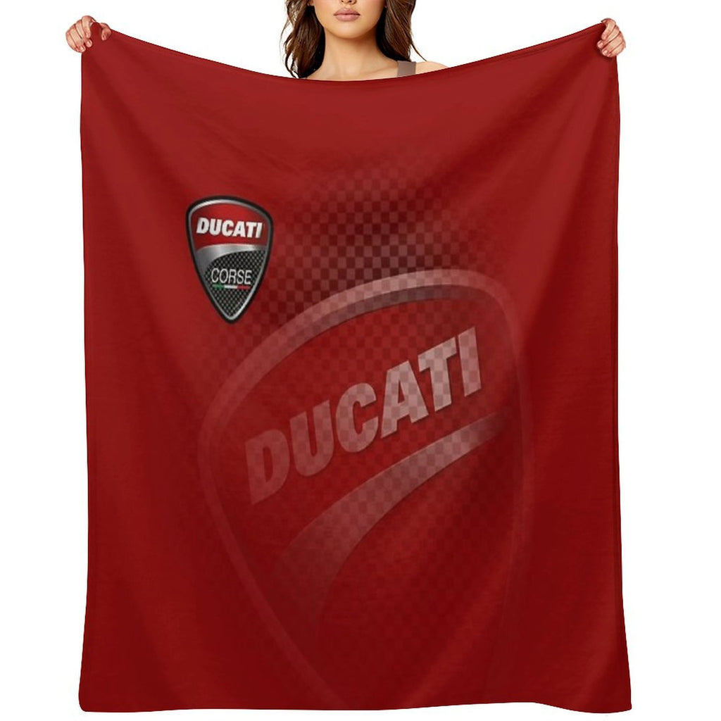 Ducati Design Concept Velvety-soft Throw Blanket