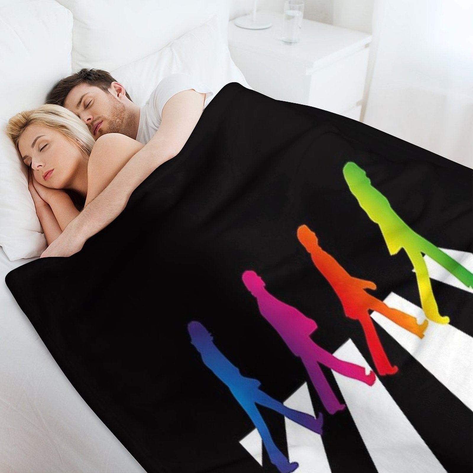 Logo Beatles Travel-friendly Throw Blanket