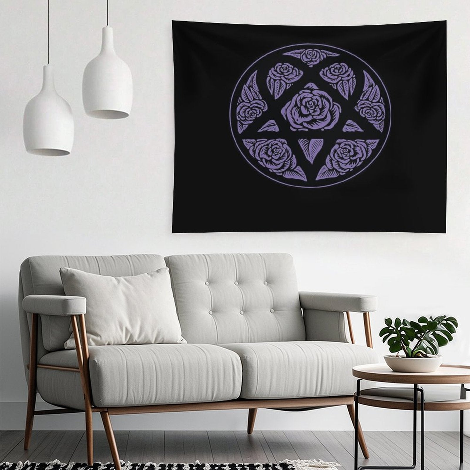 Heartagram S Purple Him Band Poster Ville Valo Sticker Essential Copy Tapestry
