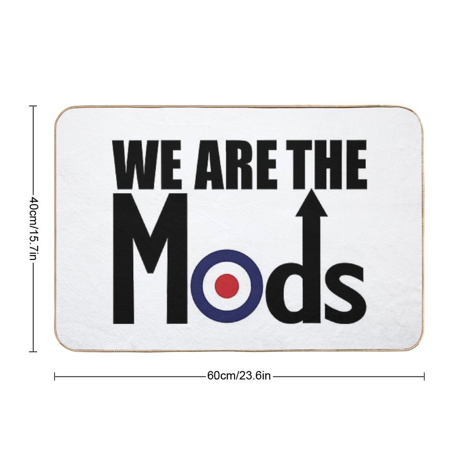 WE ARE THE MODS  Odorless Bath Mat