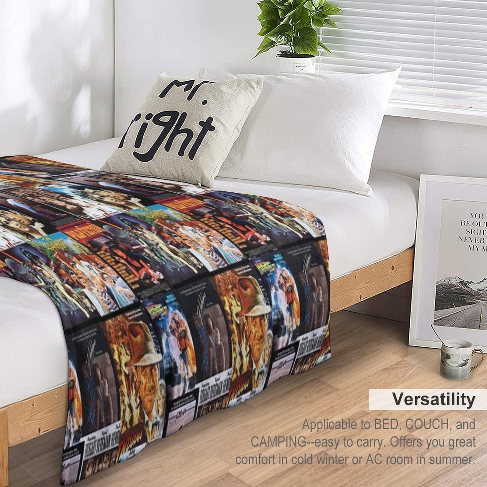 Classic Movies Plush Throw Blanket