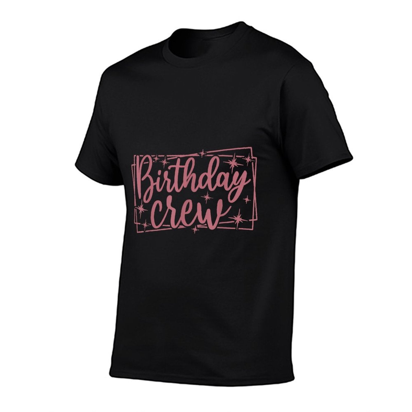 Birthday Crew, Women & Girls, Matching Group Birthday Party  Fade-proof Color T-Shirt