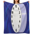 The Sideview Clock Eco-conscious Throw Blanket