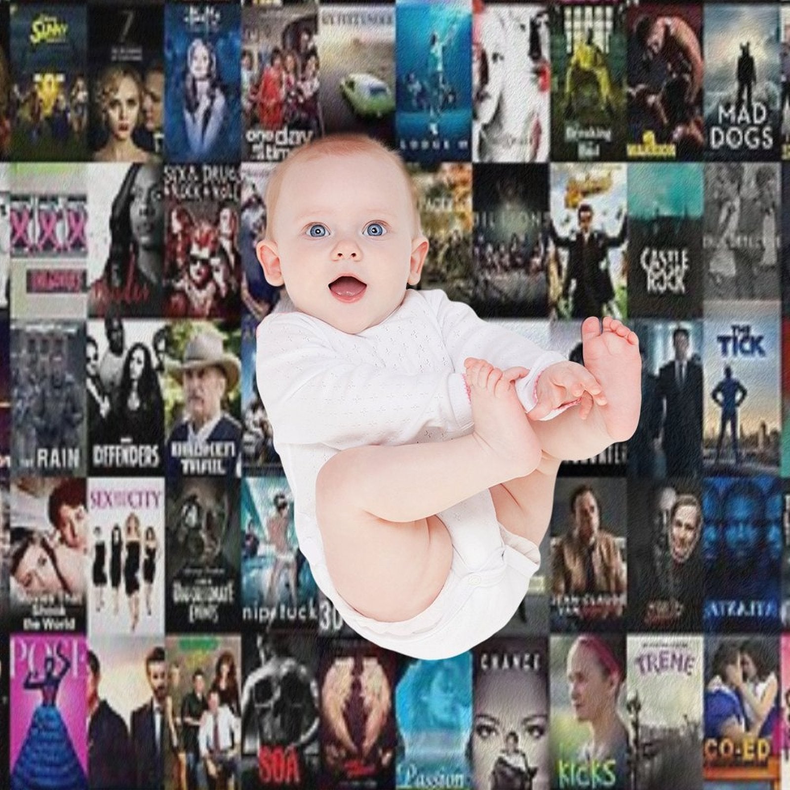 Cable Television Shows Machine-washable Throw Blanket