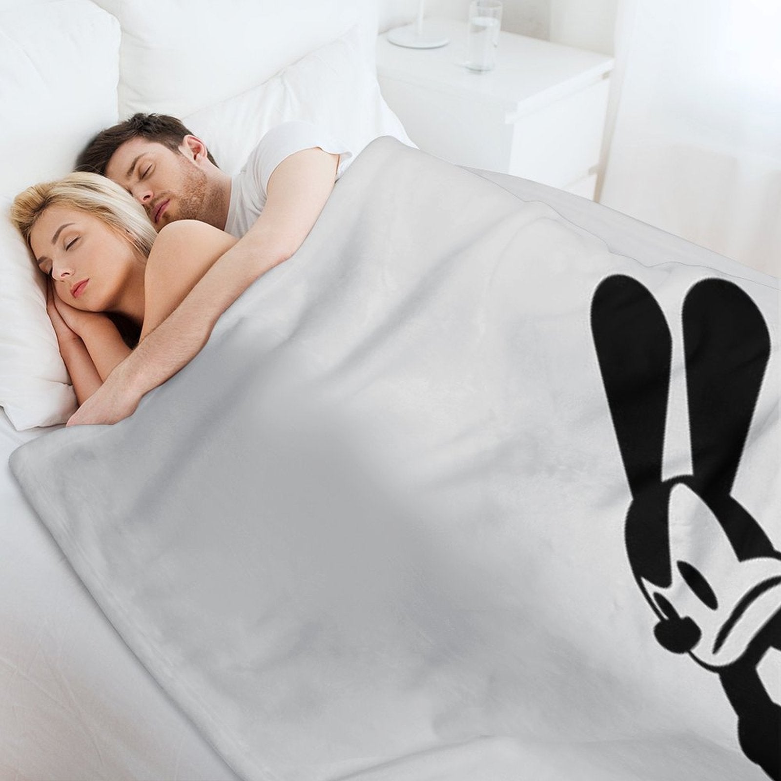 Angry Oswald Durable Throw Blanket