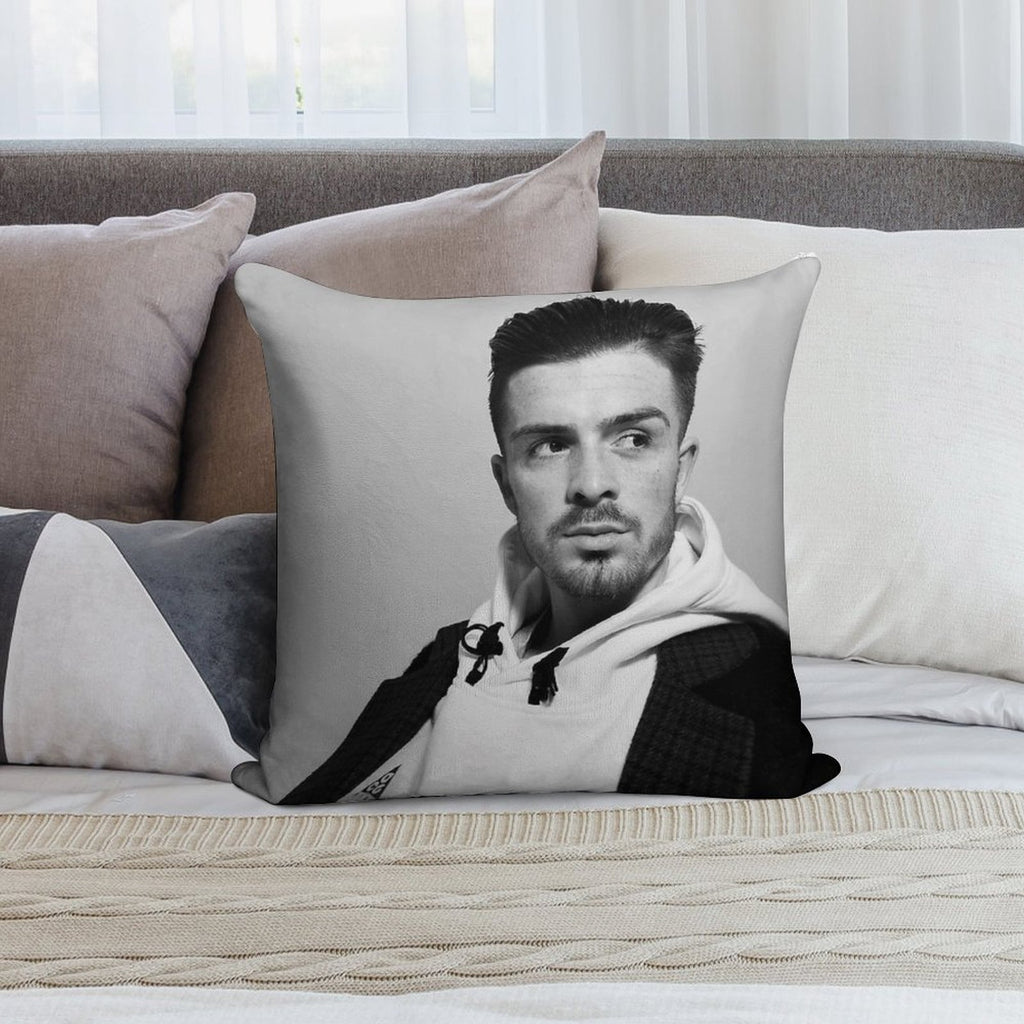 Jack G Soft Fade-Resistant Throw Pillow