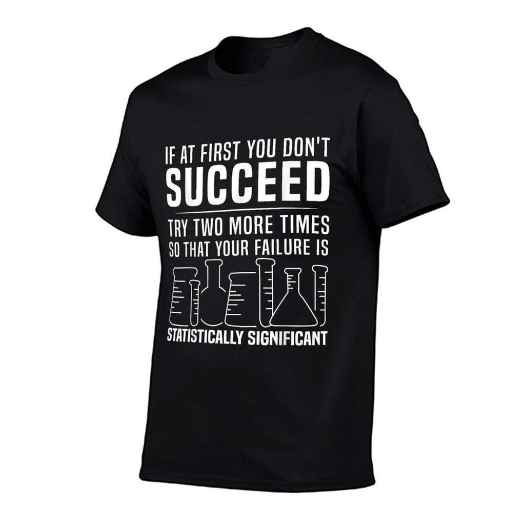 Funny Statistics Science Pun Gift For Men Women Chemistry  Oversized Silhouette T-Shirt