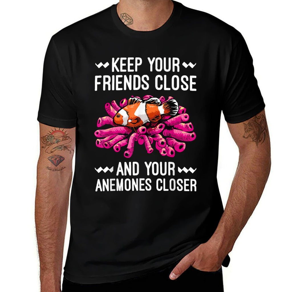 Funny Clown Fish Gift Clown Fish Anemones Lover Men Women  Moisture-wicking T-Shirt