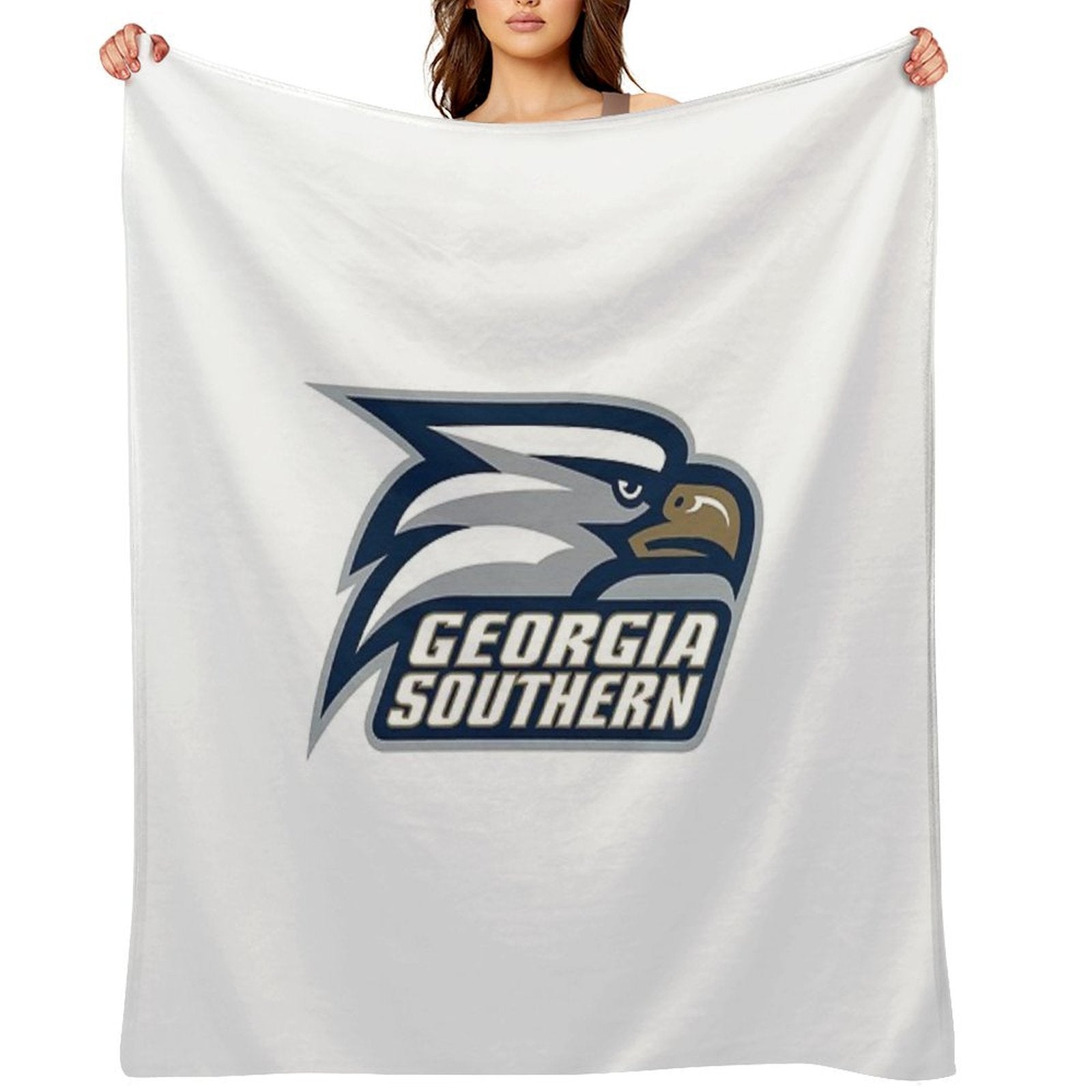 Eagles SC Logo Travel-friendly Throw Blanket