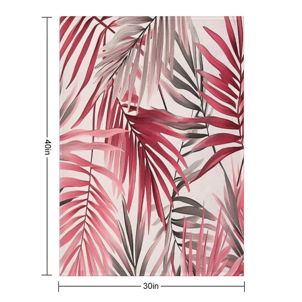 Fleur Fantasia Anti-pilling Throw Blanket