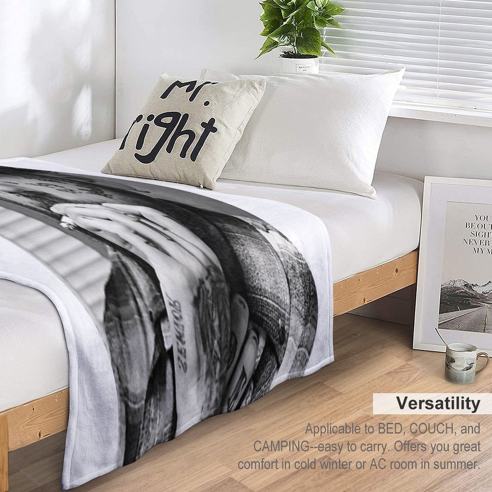 Scrim Lightweight Throw Blanket