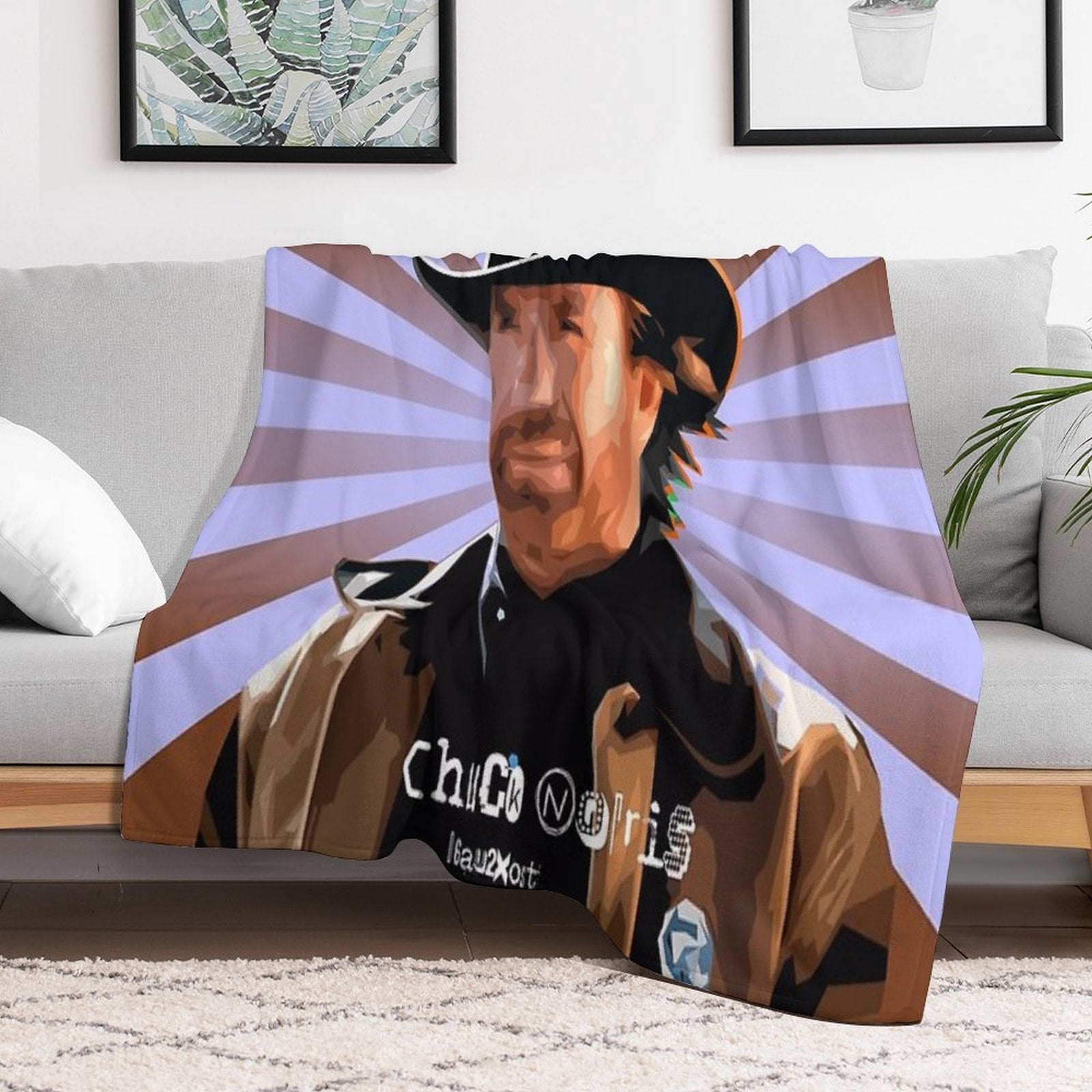 Chuck Norris Multi-functional Throw Blanket