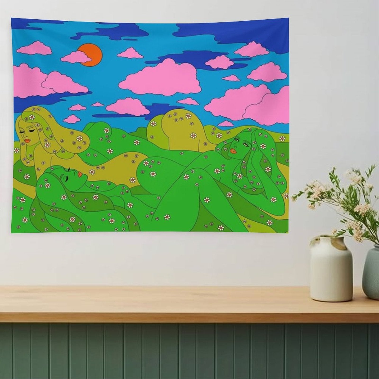 Miss Mountains Tapestry