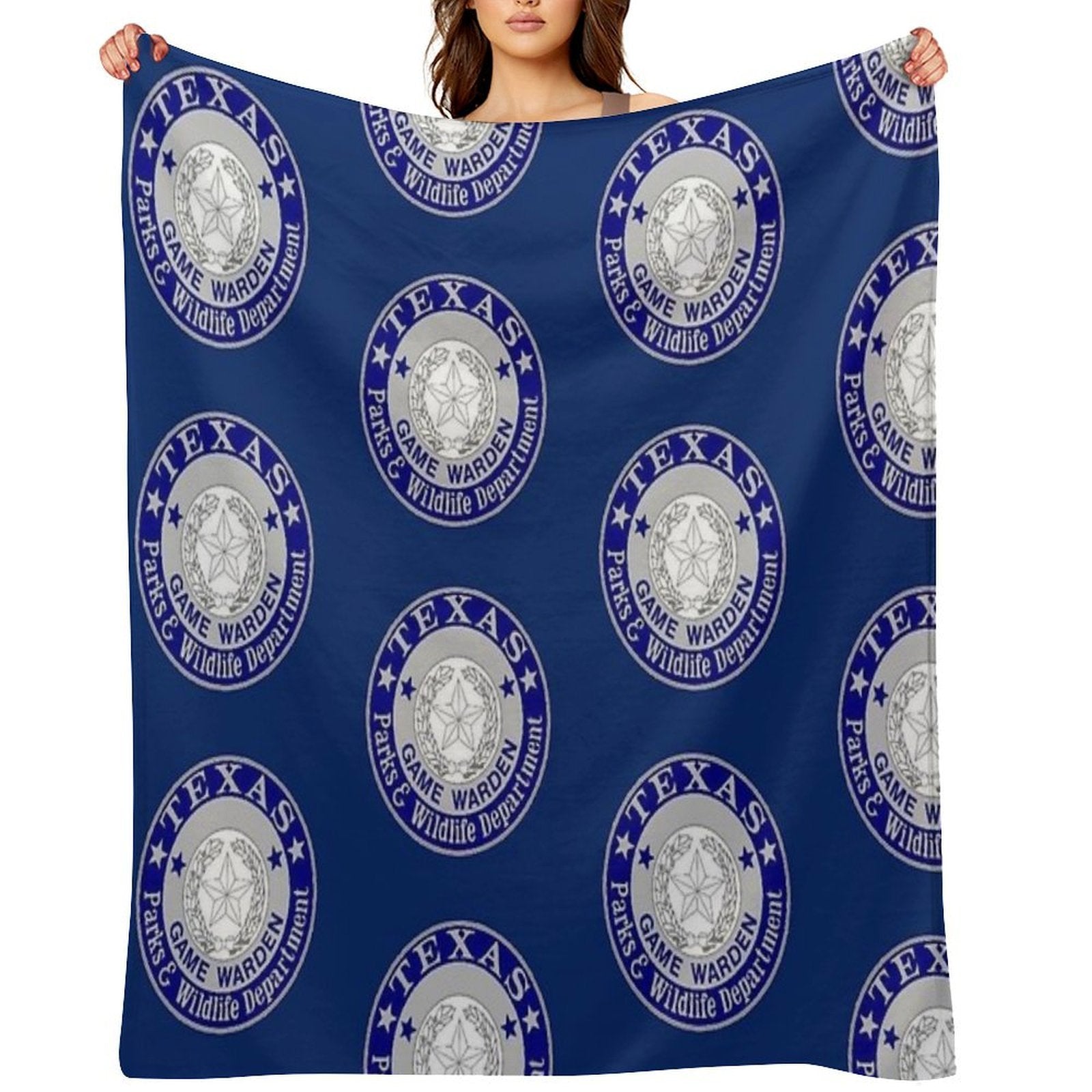 Texas  Game Warden Gift-ready Throw Blanket