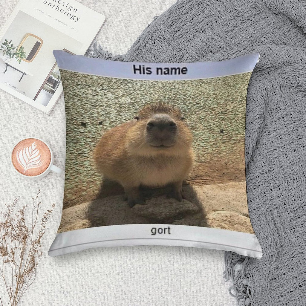 Gort Soft Ultra-Soft Texture Throw Pillow
