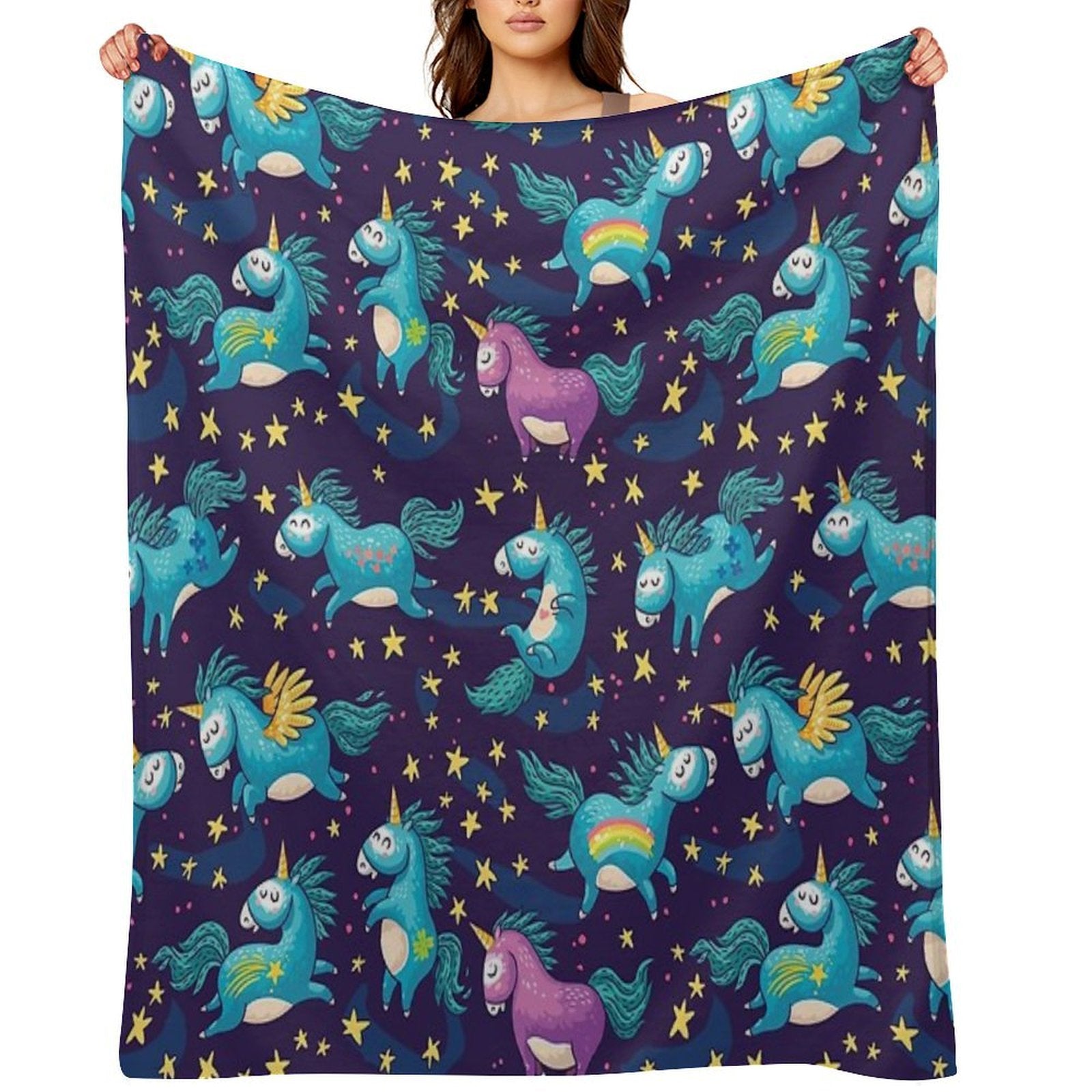 I Believe in Magic Eco-conscious Throw Blanket