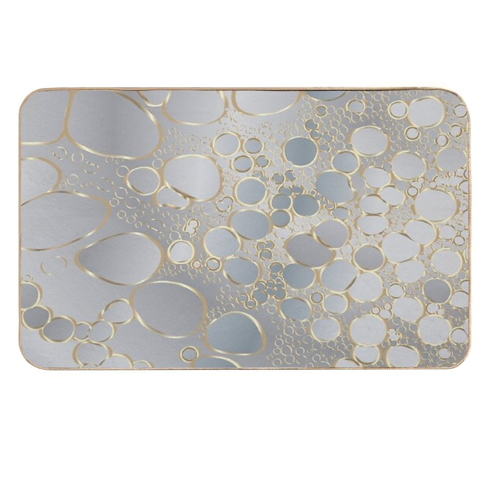 Abstract Digital Work  Slip-Resistant Bath Mat