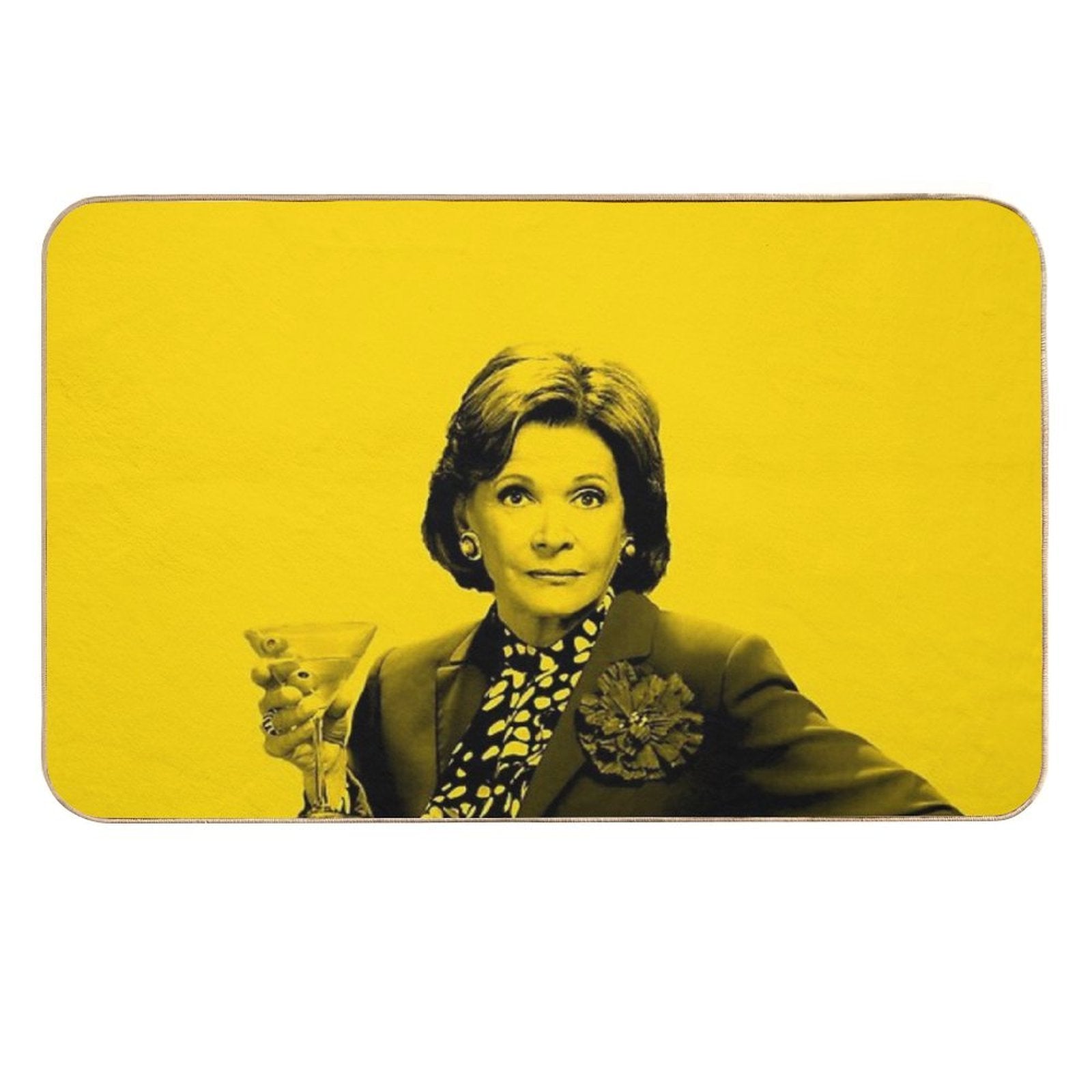 Lucille Bluth Arrested Development  Repositionable Bath Mat