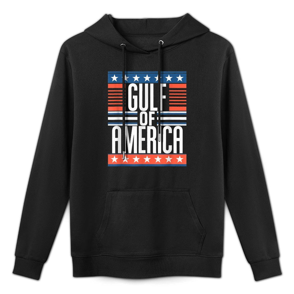 Gulf Of United States Of America Patriotic USA Flag Casual Wear Hoodie