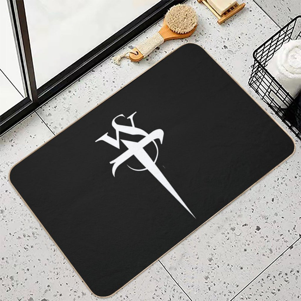 Stabbing Westwared Classic Dagger Logo  Toxin-Free Bath Mat