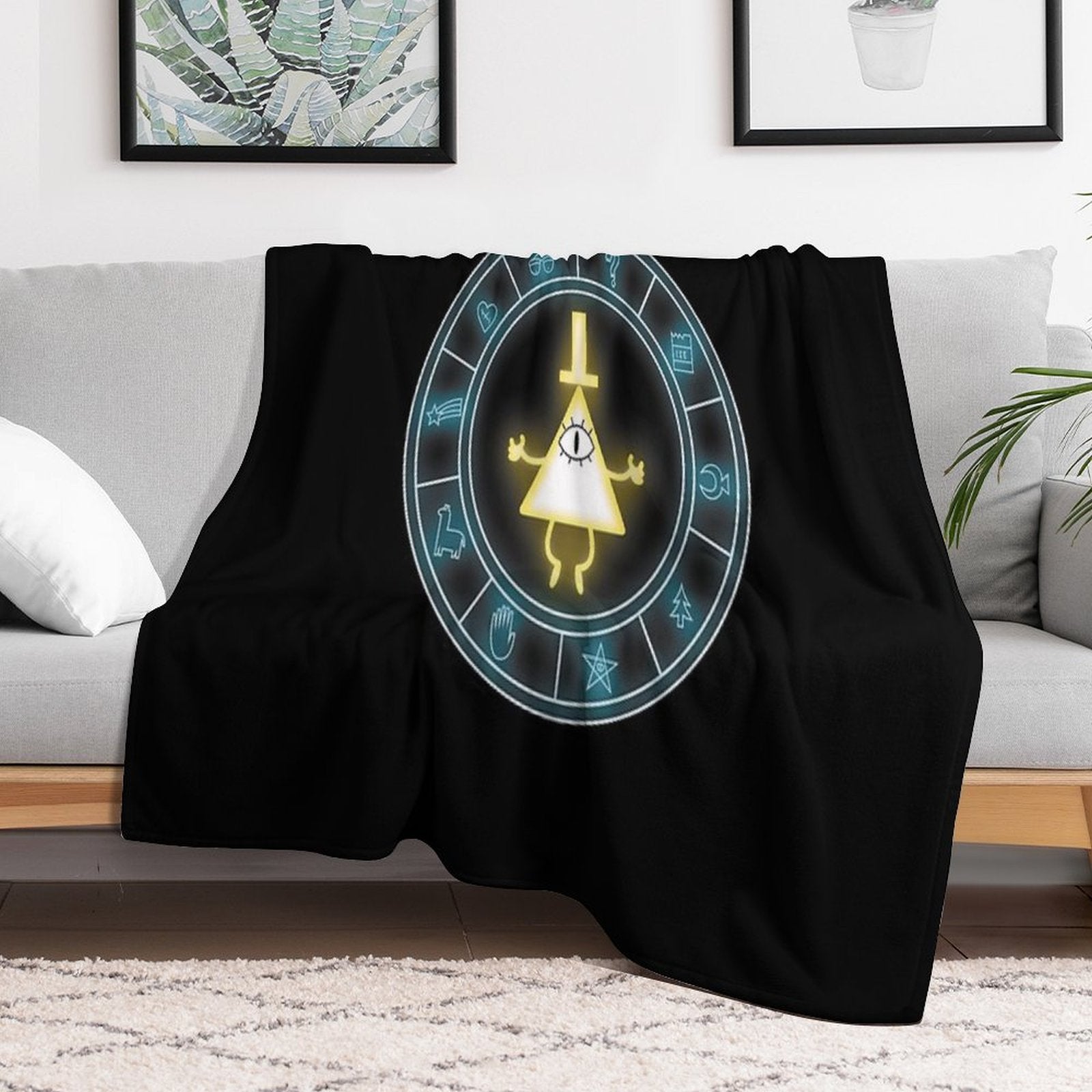 Bill Cipher Versatility Throw Blanket