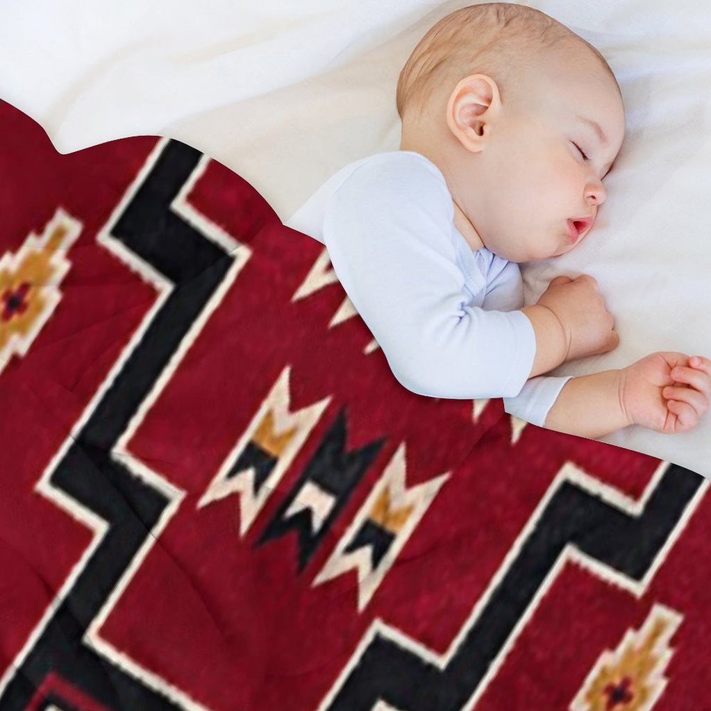 Navajo Blanket,southwestern Art,native American Art,indian Art,arizona,dessert,geometric Pattern,bow And Arrows,cowboys And Indi Premium Throw Blanket