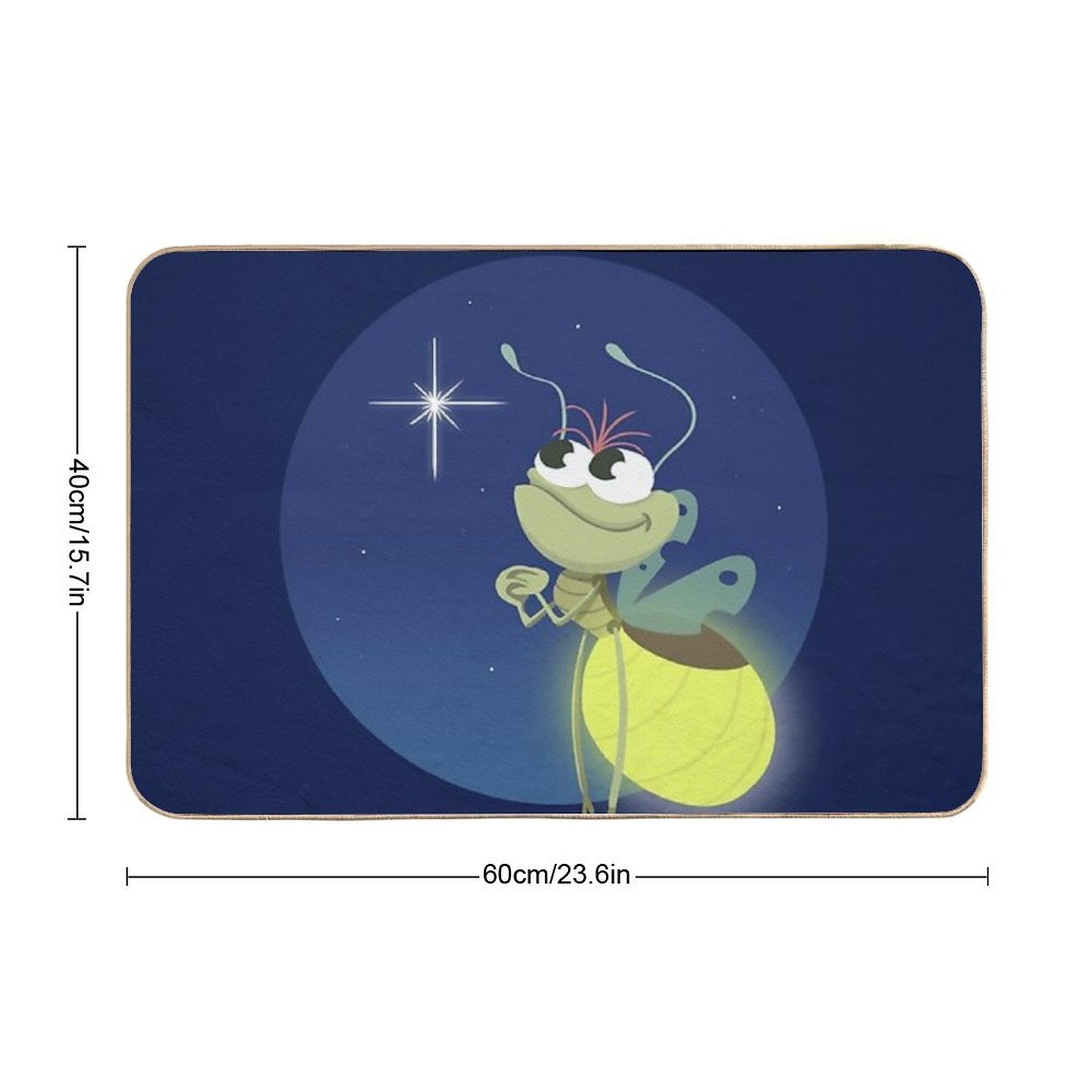 Raymond & Evangeline  Toxin-Free Bath Mat