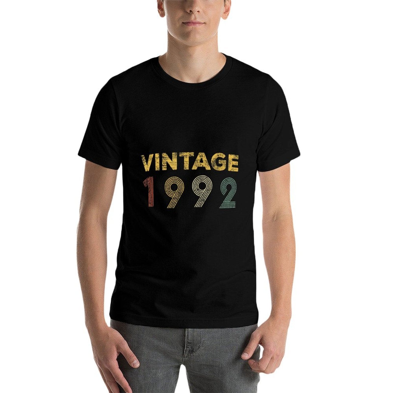 30 Year Old Gifts Vintage 1992 Limited Edition 30th Birthday  Oversized Silhouette T-Shirt