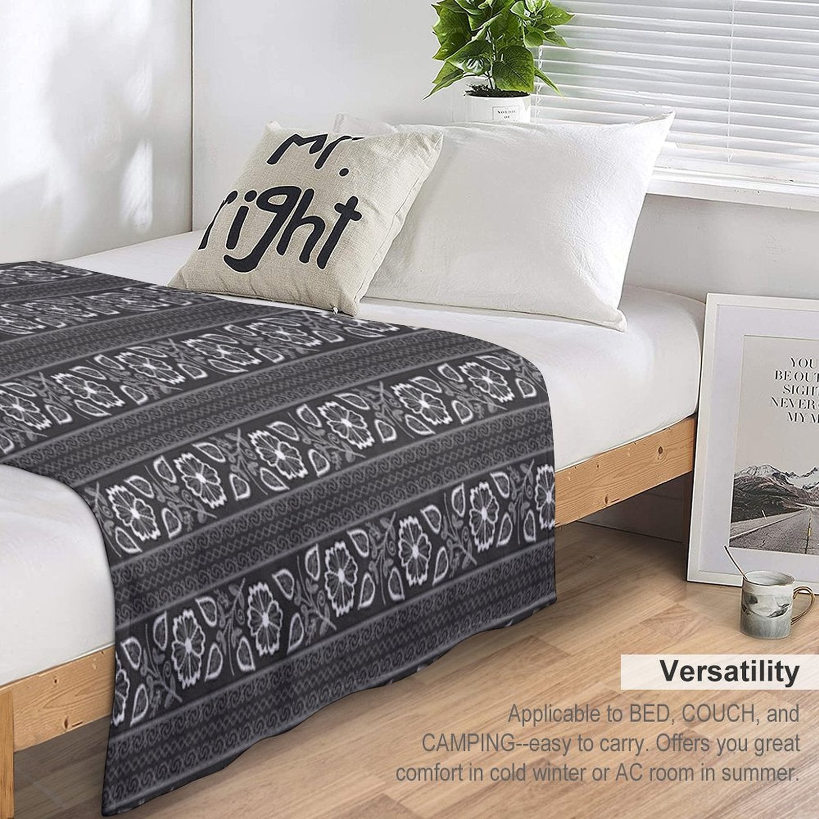 RENDA All-season Throw Blanket