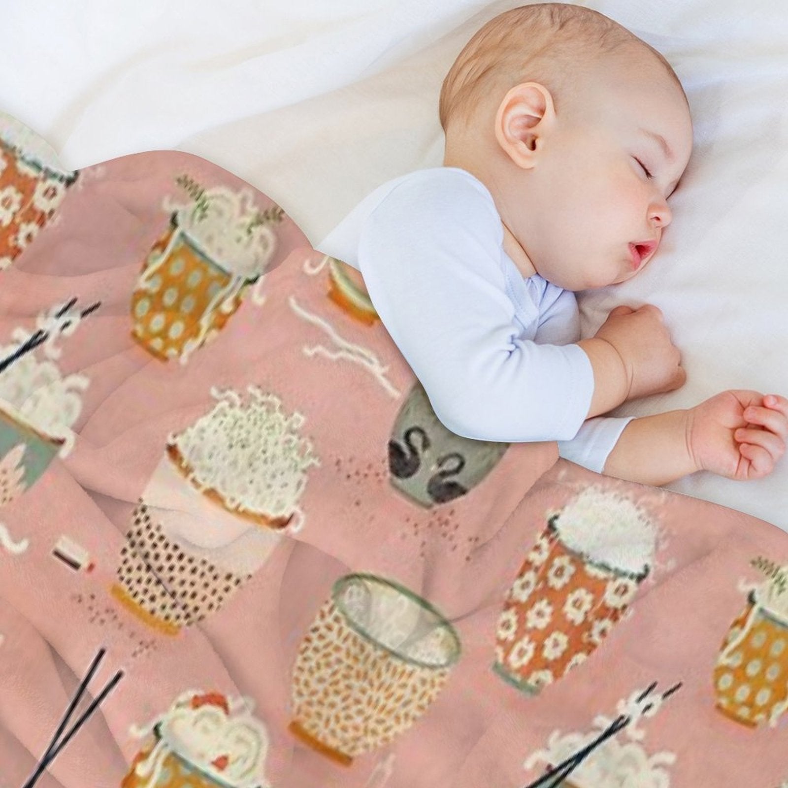 Oodles of Noodles Premium Throw Blanket