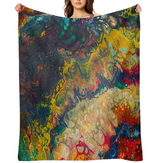 Drink The Kool-Aid Velvety-soft Throw Blanket