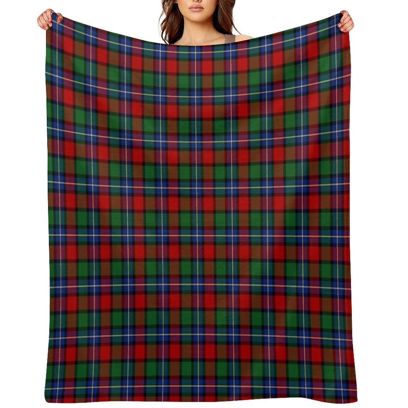 Clan Kilgour Tartan Compact Throw Blanket