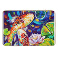 3 Koi Fish  Multi-Purpose Bath Mat