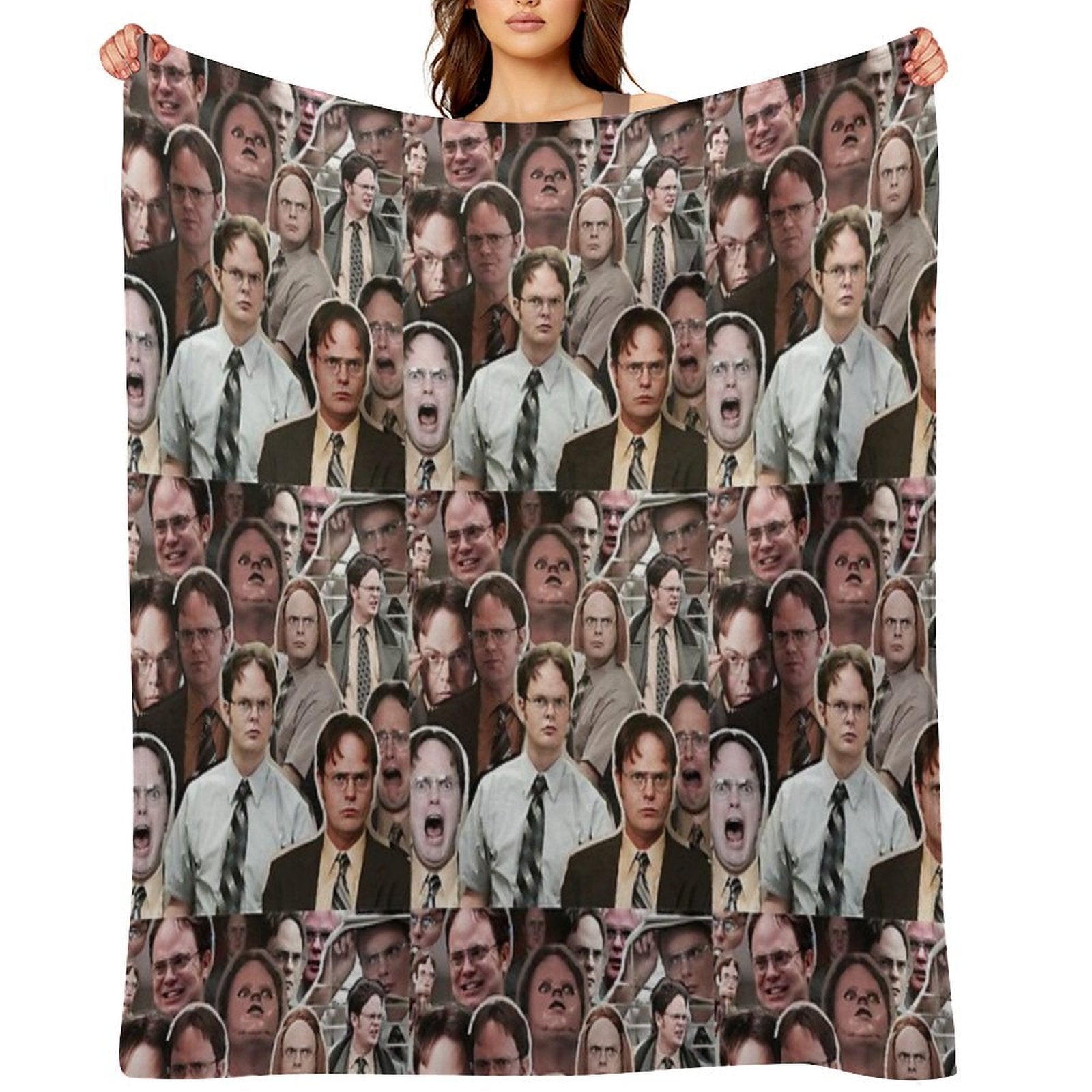 Dwight Schrute - The Office Plush Throw Blanket