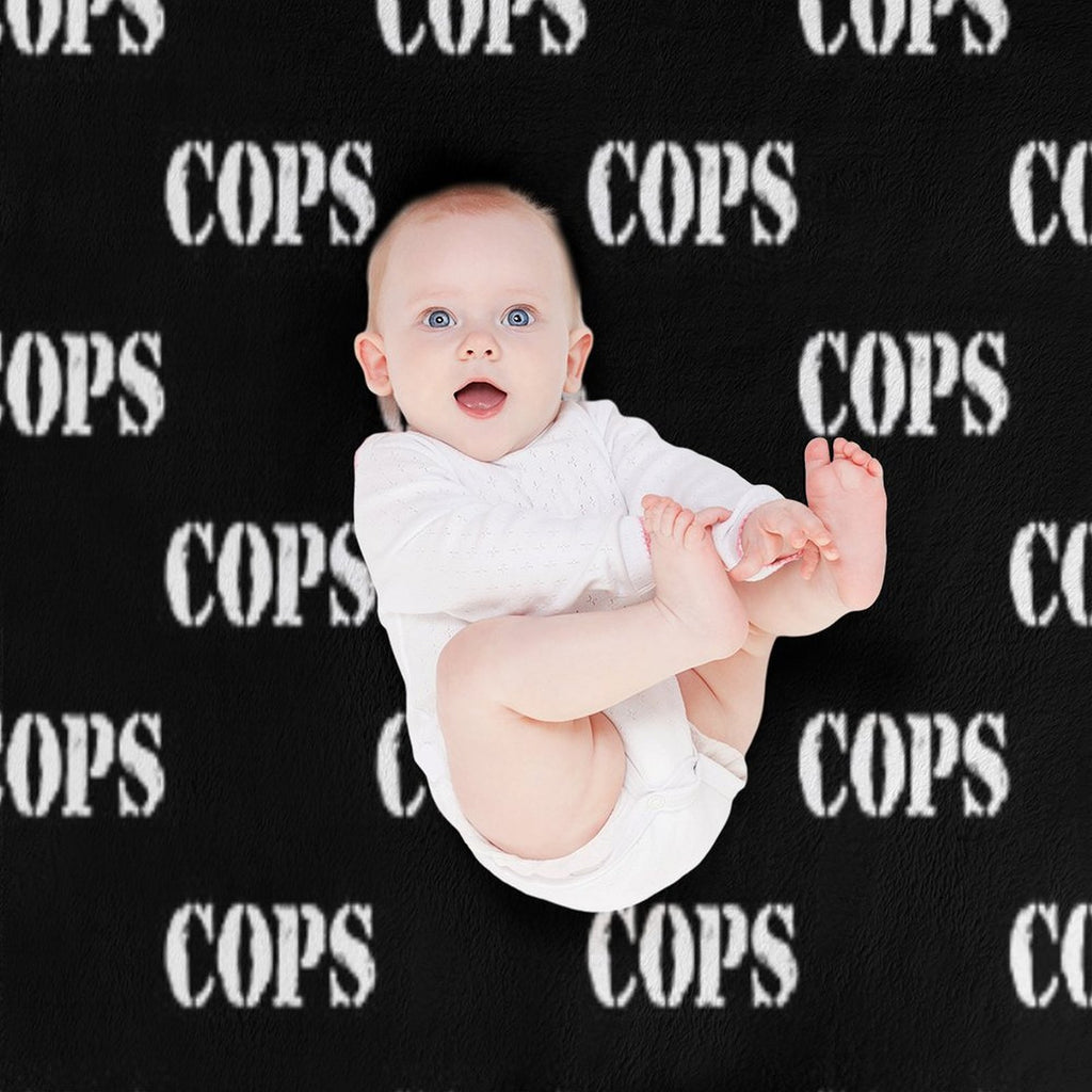 Cops All-season Throw Blanket