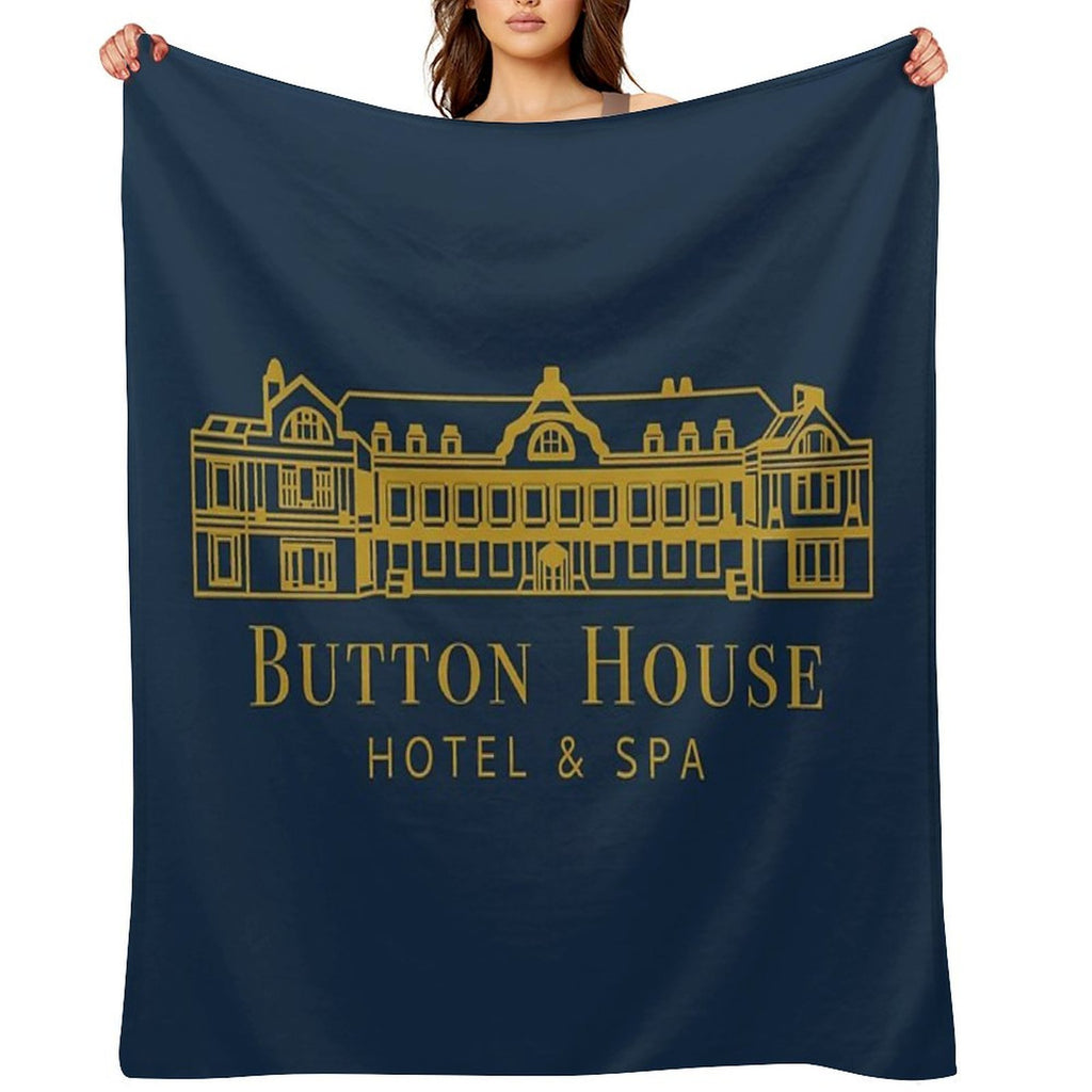 Button House Hotel & Spa Gift-ready Throw Blanket