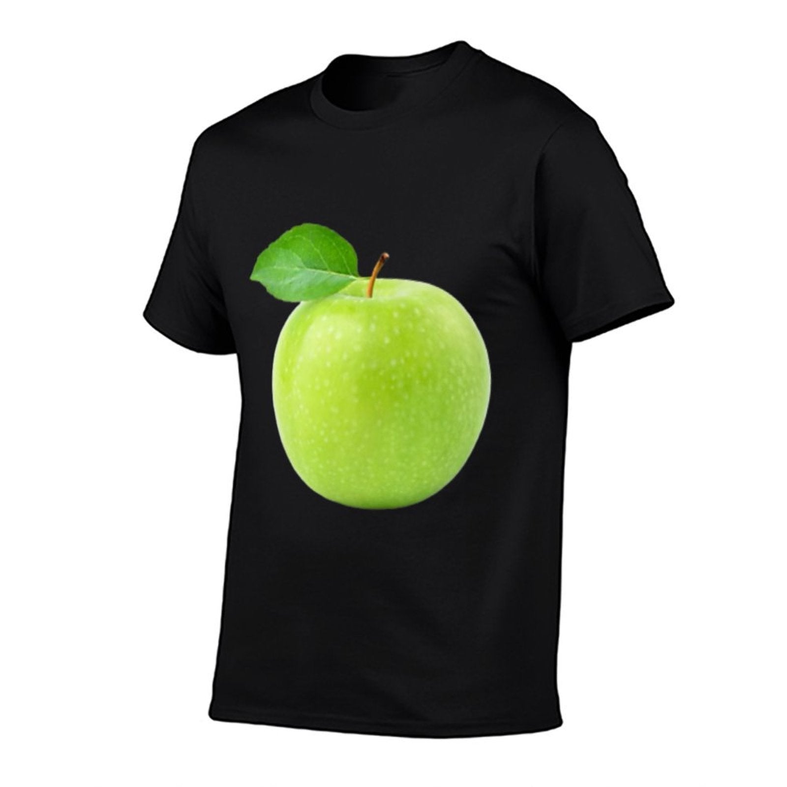 Apple Brat Green Meme Trend Gen Z  Heathered Texture T-Shirt