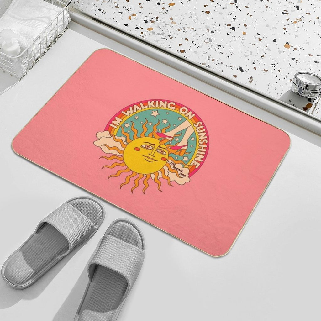 Walking on Sunshine  Eco-Friendly Bath Mat