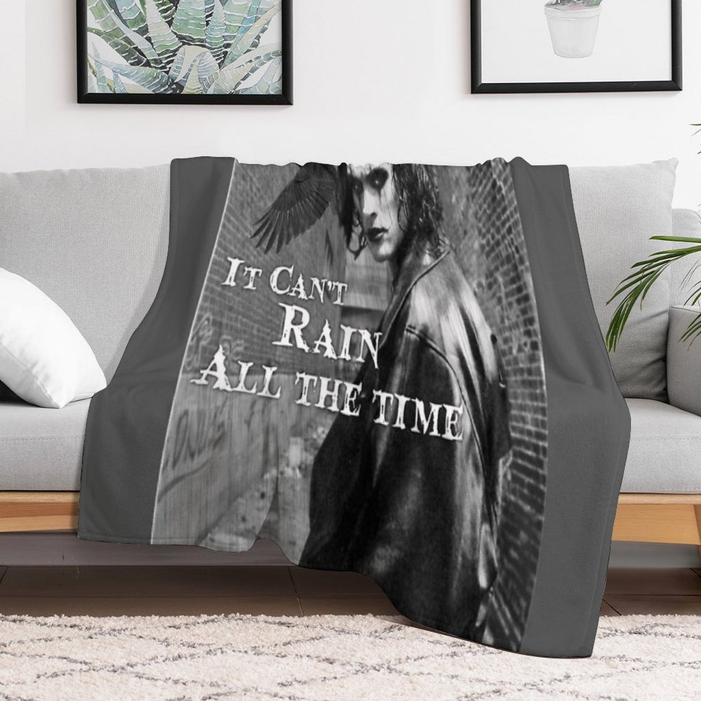 Can't Rain All The Time Easy Care Throw Blanket