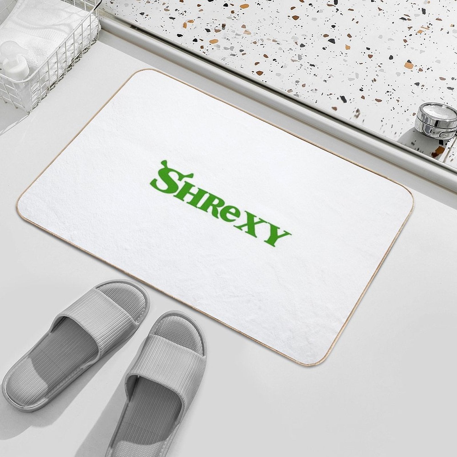 Shrexy  Easy Maintenance Bath Mat