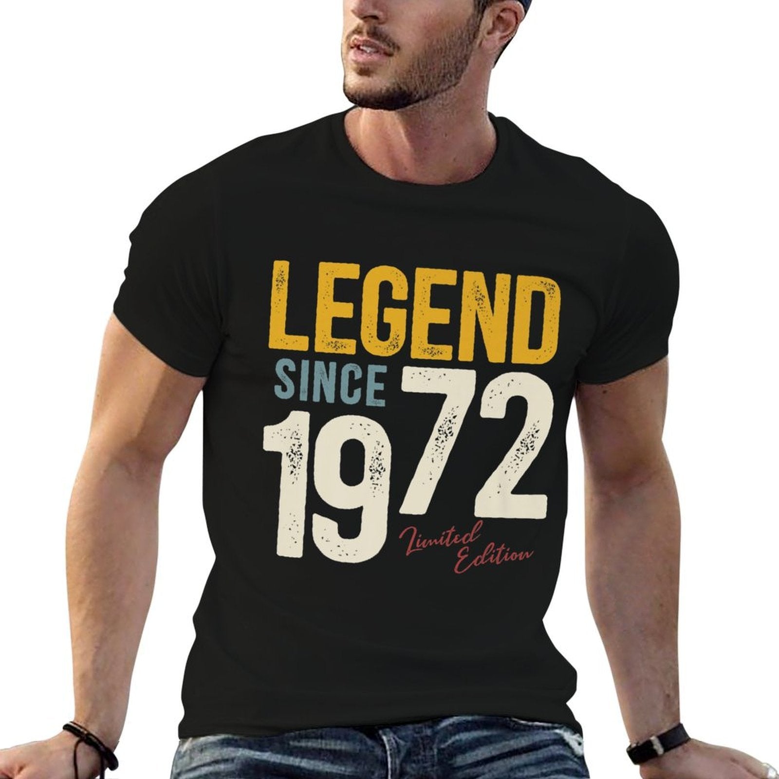 50 Years Old Vintage 1972 50th Birthday Decoration Men Women Premium  Classic T-Shirt