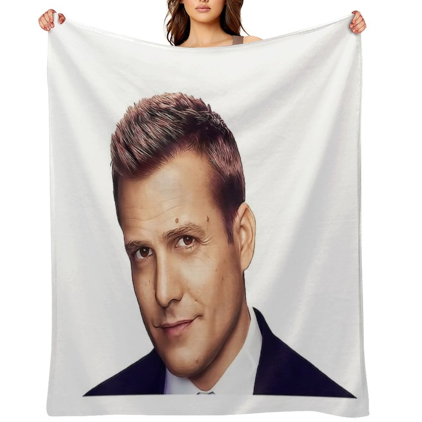 Harvey Specter - Suits Velvety-soft Throw Blanket