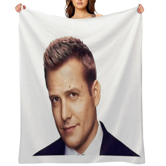 Harvey Specter - Suits Velvety-soft Throw Blanket